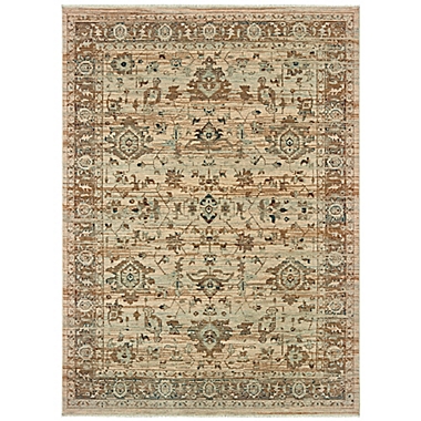 Amaya Rugs Alijah Kaylene 2&#39; x 3&#39; Accent Rug in Sand. View a larger version of this product image.