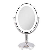 Zadro&reg; Huntington 5x/1x LED Oval Rechargeable Vanity Mirror