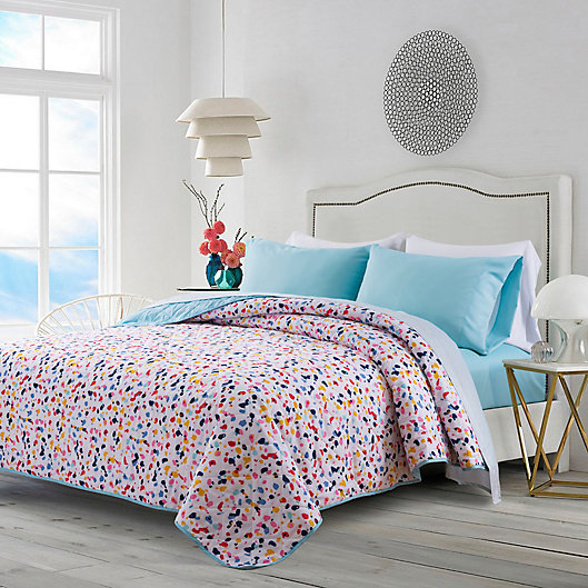 Alternate image 1 for Terazzo 4-Piece Reversible Full XL Quilt Set