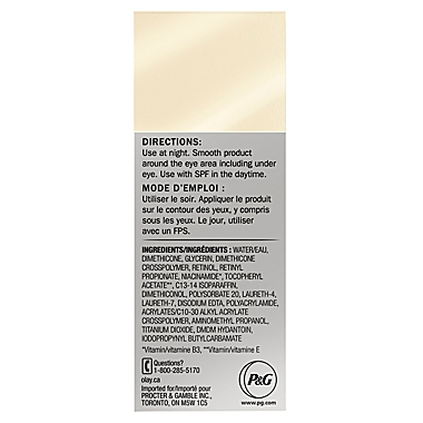 Olay&reg; Regenerist 0.5 oz. Retinol 24 Night Eye Cream. View a larger version of this product image.