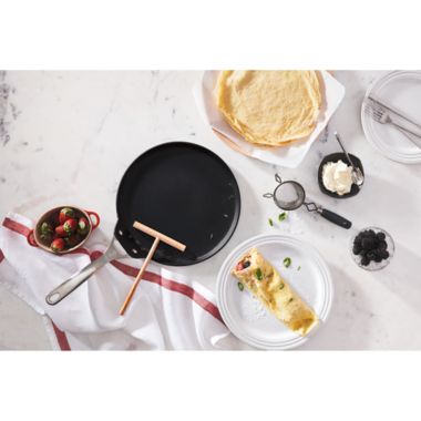 Le Creuset&reg; Toughened Nonstick Pro 11-Inch Crepe Pan with Rateau. View a larger version of this product image.