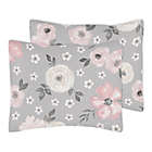 Alternate image 3 for Sweet Jojo Designs&reg; Watercolor Floral 3-Piece Full/Queen Comforter Set