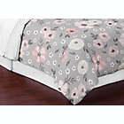 Alternate image 4 for Sweet Jojo Designs&reg; Watercolor Floral 3-Piece Full/Queen Comforter Set