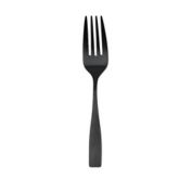 Gourmet Settings Moments Serving Fork in Black Matte