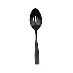 Gourmet Settings Moments Slotted Spoon in Black Matte