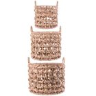 Alternate image 0 for Home Essentials &amp; Beyond Water Hyacinth Baskets in Brown (Set of 3)