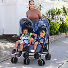 Alternate image 1 for Your Babiie AM:PM By Christina Milian Chelsea Double Stroller in Tiger