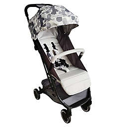 Your Babiie AM:PM by Christina Milian Soho Compact Travel Stroller in Grey Camo