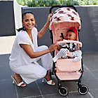 Alternate image 1 for Your Babiie AM:PM by Christina Milian Soho Compact Travel Stroller in Blush Camo