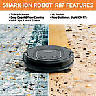 Alternate image 3 for Shark ION Robot&reg; RV871 WiFi Multi-Surface Vacuum Works with Alexa &amp; Google Assistant