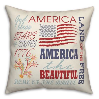 decorative pillows with words