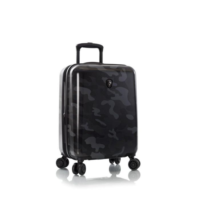 Heys Fashion Spinner 21 Inch Carry On Luggage In Black Camo Bed Bath Beyond