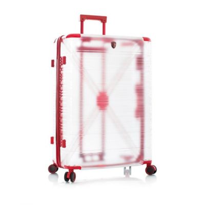 heys red luggage