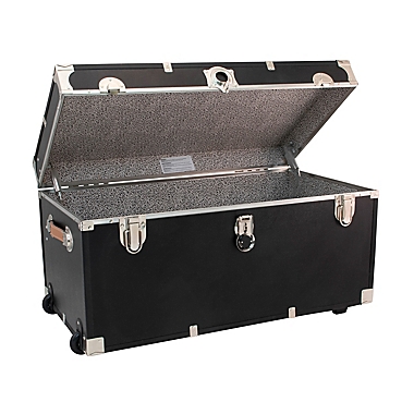 SALT&trade; 31-Inch Trunk Footlocker with Wheels. View a larger version of this product image.