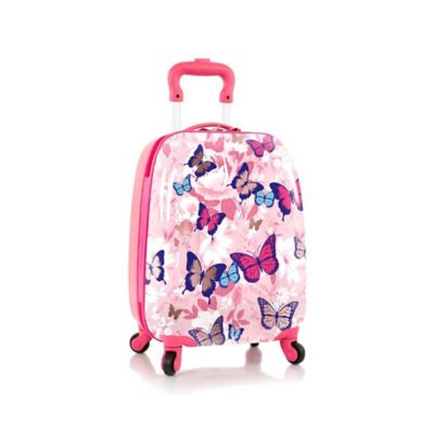 butterfly luggage