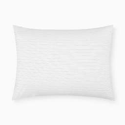 Calvin Klein Micro Stitch Pillow Sham in White/Black