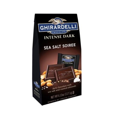 Ghirardelli Dark Chocolate &amp; Sea Salt Caramel Squares (6-Count). View a larger version of this product image.