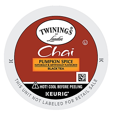 Twinings of London&reg; Pumpkin Spice Tea Keurig&reg; K-Cup&reg; Pack 24-Count. View a larger version of this product image.