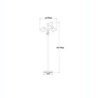 Alternate image 3 for Adesso&reg; Presley 3-Arm Floor Lamp