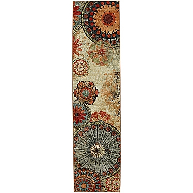 Mohawk Home&reg; Strata Caravan Medallion 2-Foot x 5-Foot Multicolor Runner. View a larger version of this product image.