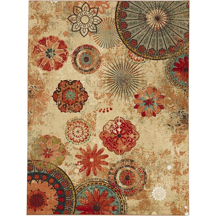 Mohawk Home Alexa Medallion Indoor Outdoor Area Rug Bed Bath Beyond