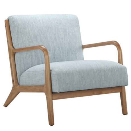 INK+IVY Novak Lounge Chair in Light Blue | Bed Bath & Beyond