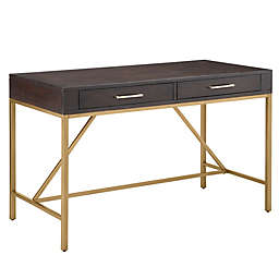 Martha Stewart™ Sharkey 2-Drawer Desk in Morocco/Gold