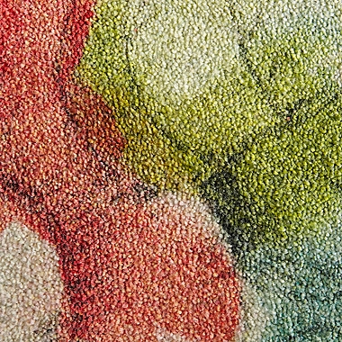 Mohawk Prismatic Summer Multi Bloom 5&#39; x 8&#39; Area Rug in Garden. View a larger version of this product image.