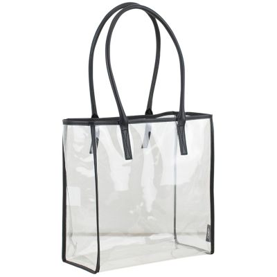 clear carry bag with handles