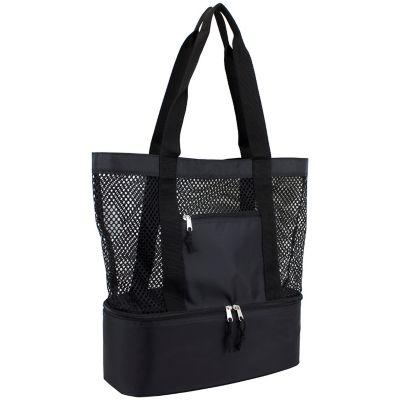 black beach tote