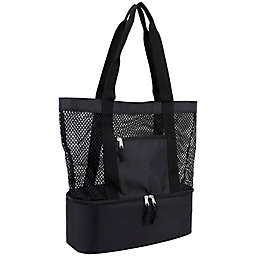 Eastsport Mesh Tote Insulated Cooler Beach Bag