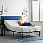 Alternate image 1 for Dream Collection&trade; by LUCID&reg; Essential Queen Adjustable Bed Base in Black