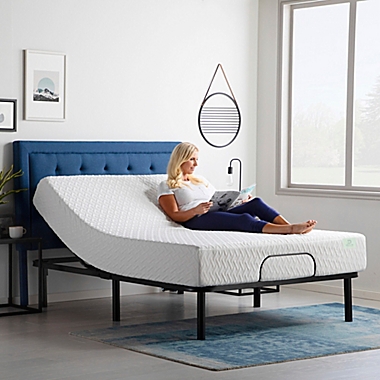 Dream Collection&trade; by LUCID&reg; Essential Adjustable Bed Base in Black. View a larger version of this product image.