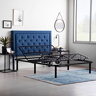 Dream Collection&trade; by LUCID&reg; Essential Adjustable Bed Base in Black. View a larger version of this product image.