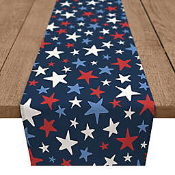 Red White and Blue Stars Table Runner