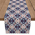 Alternate image 0 for Designs Direct American Star Plaid Table Runner in Blue