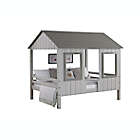 Alternate image 0 for Loft Bed House Two-Tone Full Bed in Grey