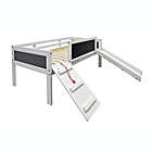 Alternate image 1 for Art Play Junior Low Loft Twin Bed in White Wash