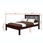 Alternate image 1 for Contempo Full Platform Bed with Storage in Cappuccino