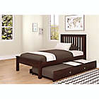 Alternate image 0 for Contempo Twin Platform Bed with Trundle in Cappuccino