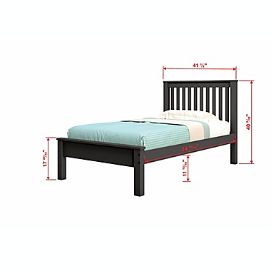 Contempo Platform Bed with Trundle. View a larger version of this product image.