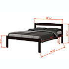 Alternate image 1 for Econo Full Bed with Trundle in Dark Cappuccino