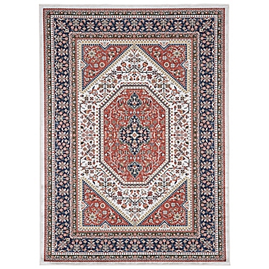 Rendition Omni 2&#39;2 x 3&#39;2 Accent Rug in Red. View a larger version of this product image.