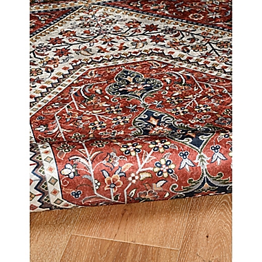 Rendition Omni 2&#39;2 x 3&#39;2 Accent Rug in Red. View a larger version of this product image.