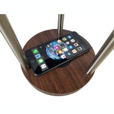 Adesso Qi Shelf Charging Table Lamp. View a larger version of this product image.