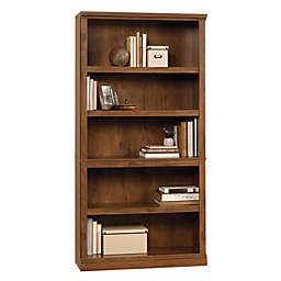 Sauder® 5-Shelf Split Bookcase in Oiled Oak