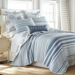 Coastal Living Truro 3-Piece Reversible Quilt Set