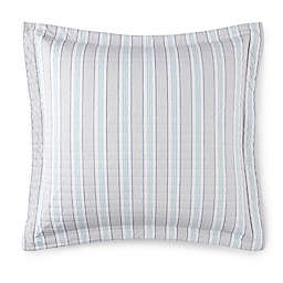 Coastal Living Eastlake European Pillow Sham in Grey/Blue