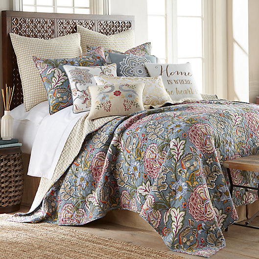 Alternate image 1 for Levtex Home Angelica 3-Piece Reversible Full/Queen Quilt Set