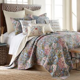 Levtex Home Angelica 3-Piece Reversible Quilt Set